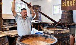 Safranbolu’nun coğrafi işaretli üzüm sirkesinde yeni sezon başladı