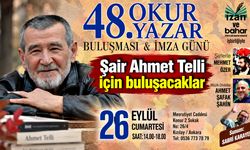 Şair Ahmet Telli için buluşacaklar