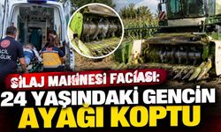 Kastamonu’da silaj makinesi faciası: 24 yaşındaki gencin ayağı koptu