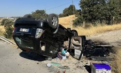 Uşak’ta otomobil takla attı: 66 yaşındaki sürücü hayatını kaybetti