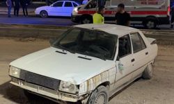 Takla atan otomobilden burnu bile kanamadan çıktı