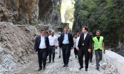 Vali Çağatay, Yenice ilçesinde incelemelerde bulundu