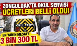 Zonguldak’ta okul servisi ücretleri belli oldu! En yakın mesafe 3 bin 300 TL