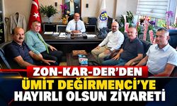 ZON-KAR-DER’den Ümit Değirmenci’ye hayırlı olsun ziyareti