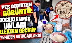 Zabıta baskınında 7,5 ton bozuk un ele geçirildi