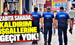 Zabıta sahada: Kaldırım işgallerine geçit yok!