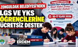 Zonguldak Belediyesi’nden LGS ve YKS öğrencilerine ücretsiz destek
