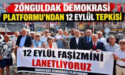 Zonguldak Demokrasi Platformu’ndan 12 Eylül tepkisi