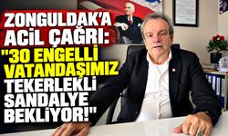 Zonguldak'a acil çağrı: "30 engelli vatandaşımız tekerlekli sandalye bekliyor!"