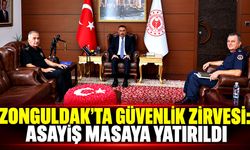 Zonguldak’ta güvenlik zirvesi: Asayiş masaya yatırıldı