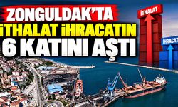 Zonguldak’ta ithalat ihracatın 6 katını aştı
