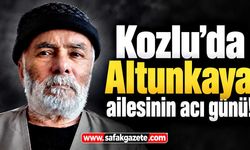 Kozlu’da Altunkaya ailesinin acı günü! Hüseyin Altunkaya vefat etti