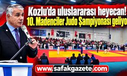 Kozlu'da uluslararası heyecan! 10. Madenciler Judo Şampiyonası geliyor