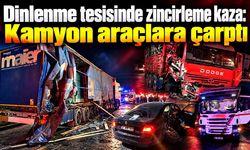 Zincirleme kaza: Kamyon iki araca çarptı, 3 kişi yaralandı