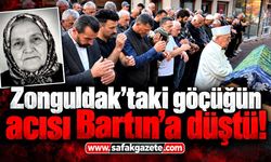 Zonguldak’taki göçüğün acısı Bartın’a düştü!