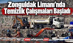 Zonguldak Limanı’nda Temizlik Çalışmaları Başladı