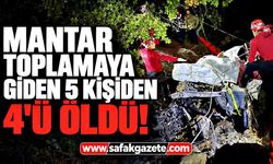 Mantar toplamaya gittiler, geri dönemediler! 4 kişi öldü
