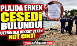 Sabah saatlerinde korkunç manzara! Sahilde ölü bulundu