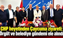 CHP heyetinden Çaycuma çıkarması: Örgüt ve belediye ziyaret edildi