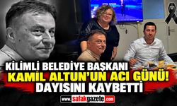 Kilimli Belediye Başkanı Kamil Altun’un acı günü! Dayısını kaybetti