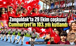 Zonguldak’ta 29 Ekim coşkusu! Cumhuriyet’in 103. yılı kutlandı