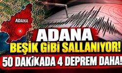 Adana beşik gibi sallanıyor! Depremlerin sonu gelmiyor