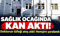 Doktorun tüfeği ateş aldı! Hemşire yaralandı