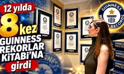 12 yılda 8 kez Guinness Rekorlar Kitabı'na girdi