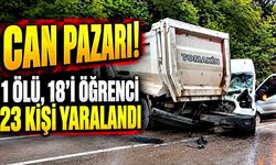 Fatsa'da can pazarı! 18'i öğrenci 23 kişi yaralandı