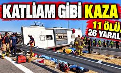 Feci kaza: Otobüs ile tır çarpıştı, 11 kişi hayatını kaybetti