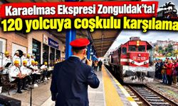 Karaelmas Ekspresi Zonguldak’ta! 120 yolcuya coşkulu karşılama