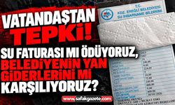 Ereğli’de vatandaş faturaya tepki gösterdi! “Bu kadarı fazla”