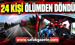 24 işçi ölümden döndü! Facia kamerada
