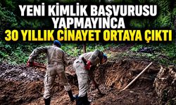 Yeni kimlik başvurusu yapmayınca 30 yıllık cinayet ortaya çıktı