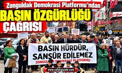 Zonguldak Demokrasi Platformu’ndan Basın Özgürlüğü Çağrısı: “Artık Yeter, Nefes Alamıyoruz!”