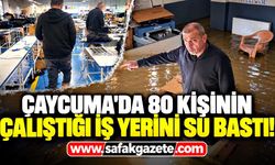 Çaycuma'da sağanak iki iş yerini vurdu! Esnaf çözüm bekliyor