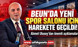 BEUN’da yeni spor salonu için harekete geçildi! Ahmet Ulusoy’dan önemli açıklamalar