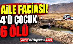 Otomobil su kanalına düştü! Aynı aileden 6 kişi öldü