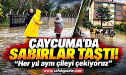 Saltukova’da sel isyanı! “Her sene bıktık, kanal yapın!”