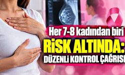 Her 7-8 kadından biri risk altında: Düzenli kontrol çağrısı