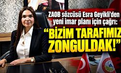 ZAOB sözcüsü Esra Geyikli’den yeni imar planı için çağrı: “Bizim Tarafımız Zonguldak!”
