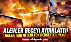 Yangın felaketi! Alevler 4 yapıyı kullanılamaz hale getirdi