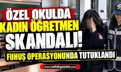 4 yıldır sınıf öğretmeniydi! Uyuşturucu ve fuhuş soruşturmasında tutuklandı