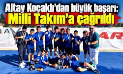 Zonguldaklı Altay Koçaklı U14 Milli Takımı’na davet edildi