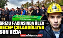 Grizu faciasında ölen Recep Çolakoğlu’na son veda