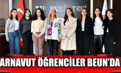 Arnavut öğrenciler BEUN’da