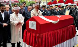 Şehit polis Ahmet Türkoğlu son yolculuğuna uğurlandı