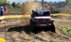 Deniz kenarında off-road heyecanı sona erdi