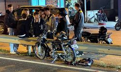 Düzce’de motosiklet ile otomobil çarpıştı: 1 yaralı