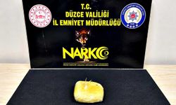 Düzce'de uyuşturucu operasyonu: 1 kişi tutuklandı